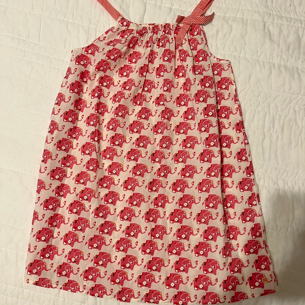 Pink Chicken Happy Size 10 Pillowcase Dress